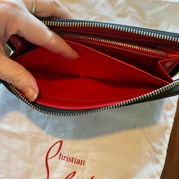 Christian Louboutin Multicolor Love Zip Wallet - Picture 6 of 15